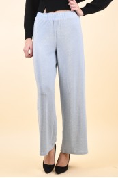 Pantaloni Dama Only Lippi Glitter casmir Blue